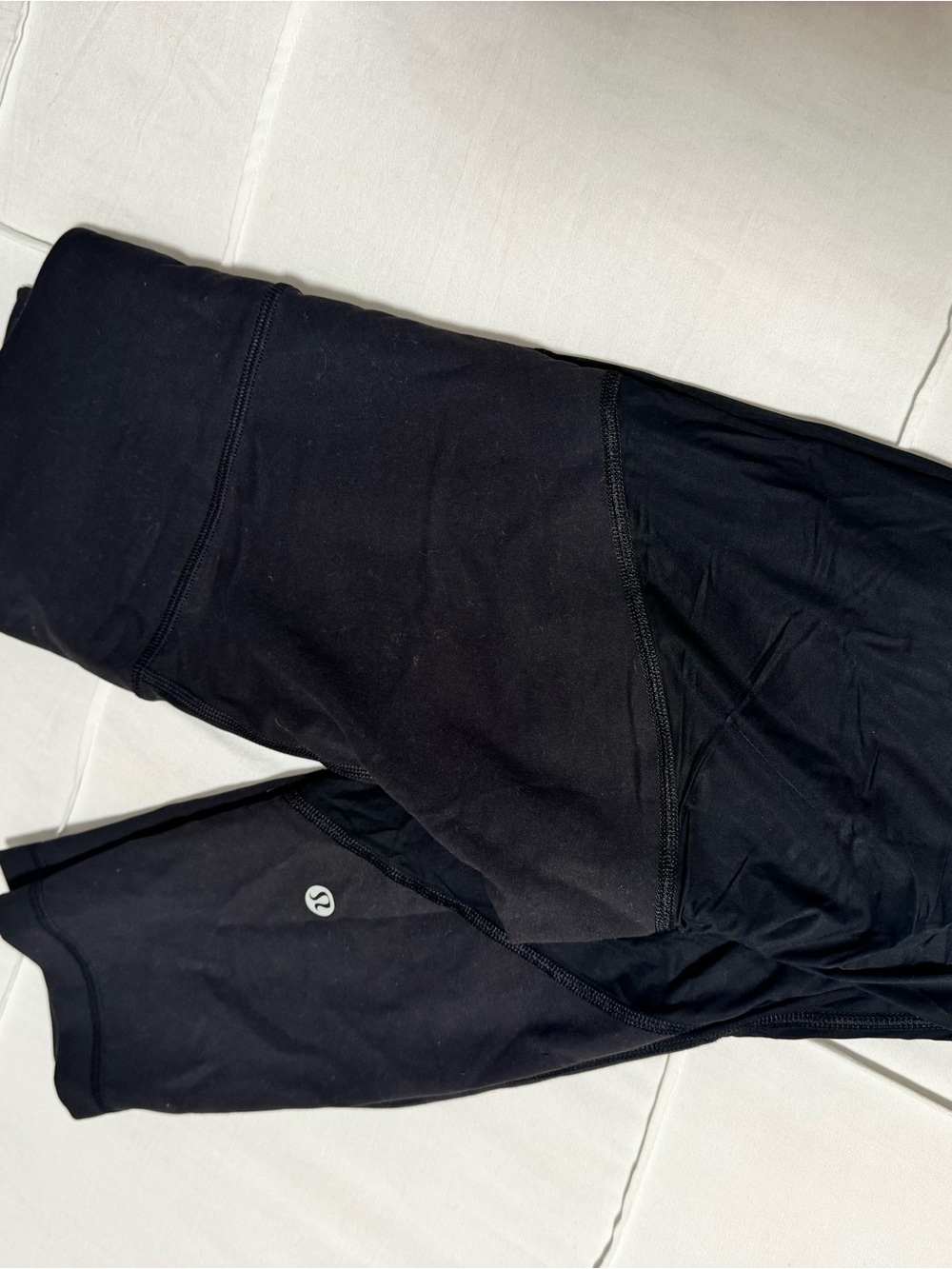 lululemon athletica Black With Mesh High-Rise Leggings 25 Inch In-Seam